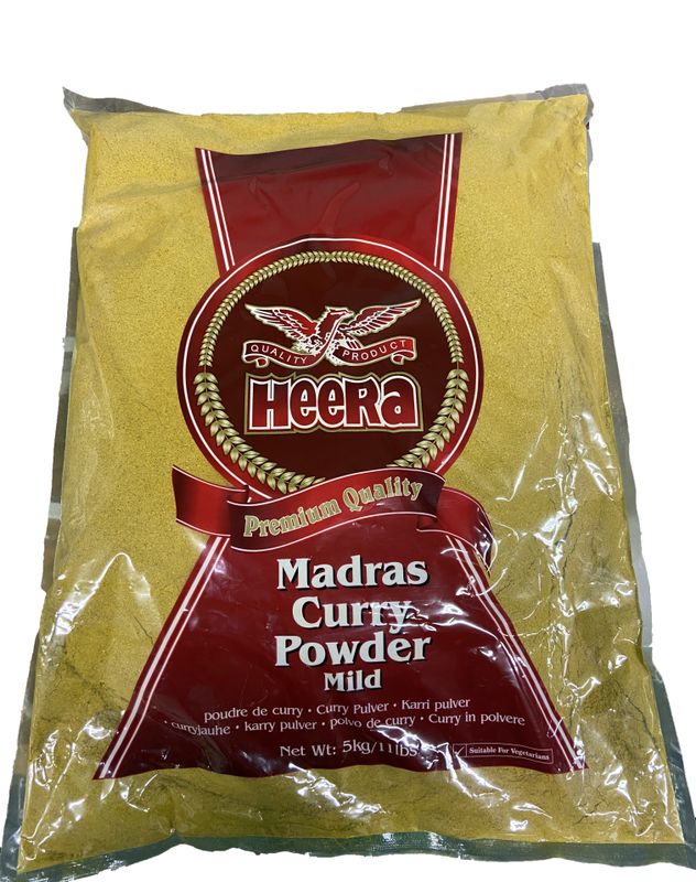 Heera Currypulver Madras (Mild) 1x5kg