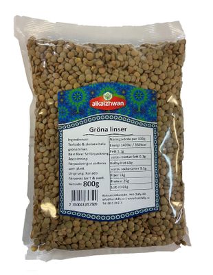 Alkaizhwan Gröna Linser 16x800g
