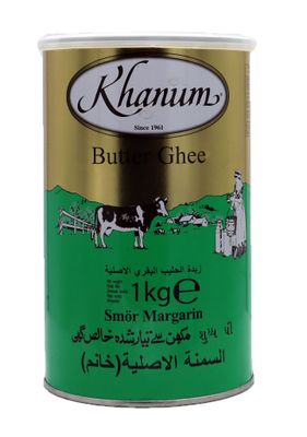 Khanum Butter Ghee 12x1kg