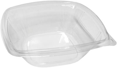 2108 Fyrkantig Salladskål Transp 1000ml, 300st