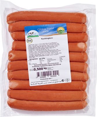 Qibbla Grillkorv Kyckling 12x400g