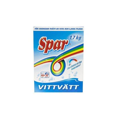 Spar Tvättmedel vittvätt 6x1.7kg