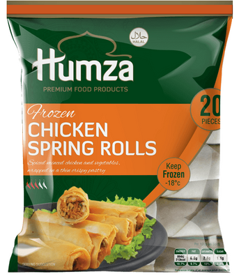 Humza Kyckling Vårrullar 20st 10x650g