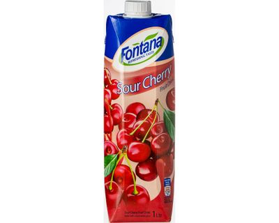 Fontana Körsbär Fruktdryck 12x1L