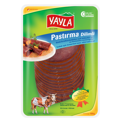 Yayla Pastirami Dilimi-skivad 10x100g