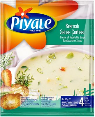 Piyale Vegetarisk Soppa 12x65g