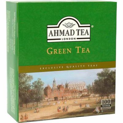 Ahmad Tea Grön (påsar) 12x200g