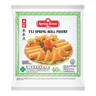 Spring Home Spring Roll Pastry 215 mm - 40st 20x550g