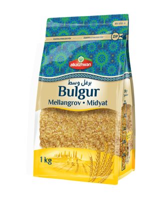 Alkaizhwan Bulgur Mellangrov 12x1kg