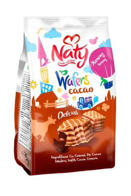 Naty Wafers Cacao 9x140g