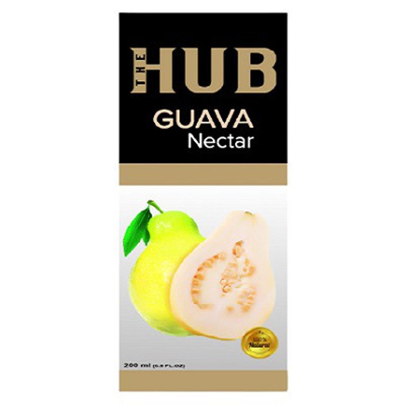 The Hub Guava Juice- Glas 6x1L