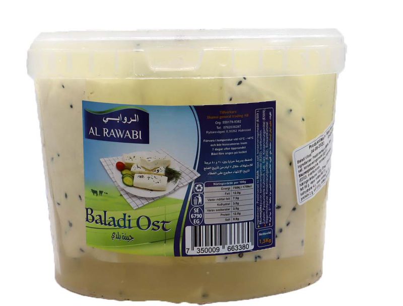 Al Rawabi Baladi Ost I Lag 1x1,5kg