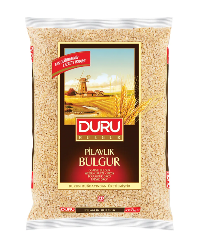 Duru Bulgur Grov Malen Pilavlik 12x1kg