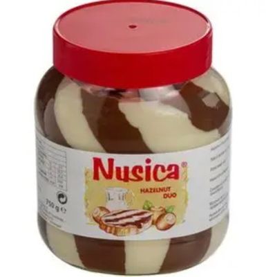 Nusica Hasselnöttskräm Duo 6x750g