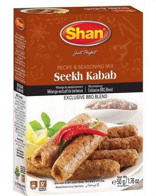 Shan Seekh Kabab BBQ 12x50g