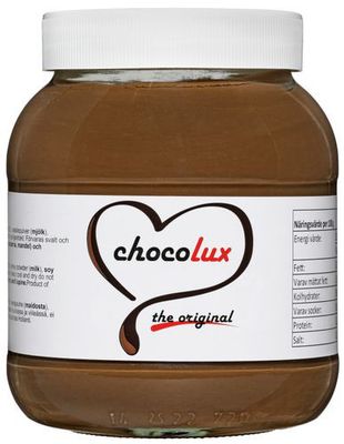 Chocolux Chokladkräm (Med Hasselnöt) 12x350g