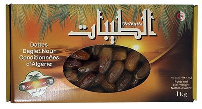 Deglet Nour Tunisiska Dadlar 12x1kg
