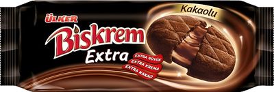 Ulker Biskrem Kakor med chokladfyllning 18x100g