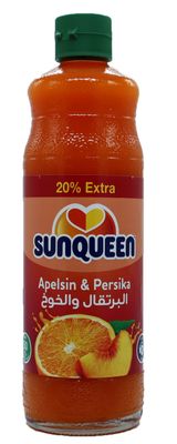 SunQueen Apelsin & Persika 6x700ml