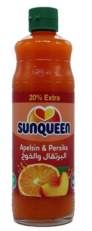SunQueen Apelsin & Persika 6x700ml