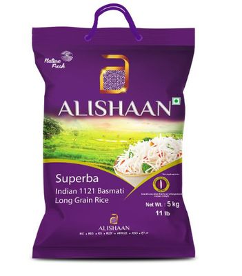 Alishaan Basmati Ris Super 4x5kg