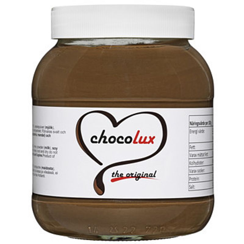 Chocolux Chokladkräm (Med Hasselnöt) 6x750g