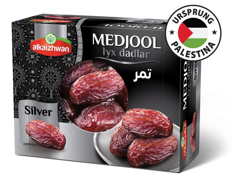 Alkaizhwan Dadlar Medjool Silver 8x908g