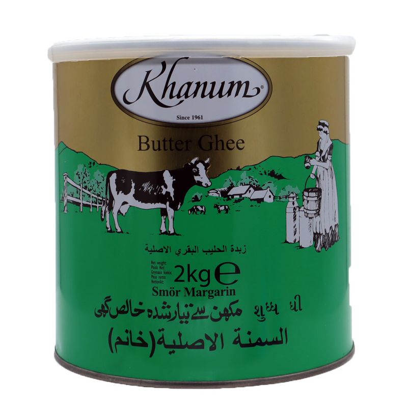 Khanum Butter Ghee 6x2kg