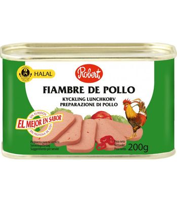 Robert Lunchkorv Kyckling Mild 24x200g