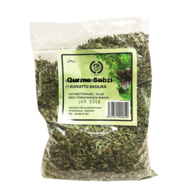 Fontana Torkade Grönsaker (Sabzi Ghormeh) 20x150g