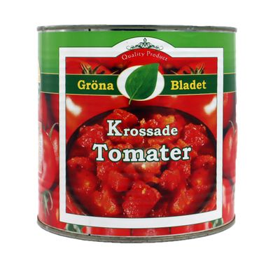 Gröna Bladet Krossade Tomater 6x2.5kg