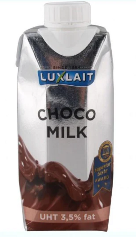 Luxlait Mjölk -Chokladsmak 18x330ml