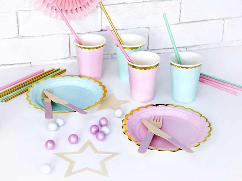 Pappmugg, mintgrön, 6-pack