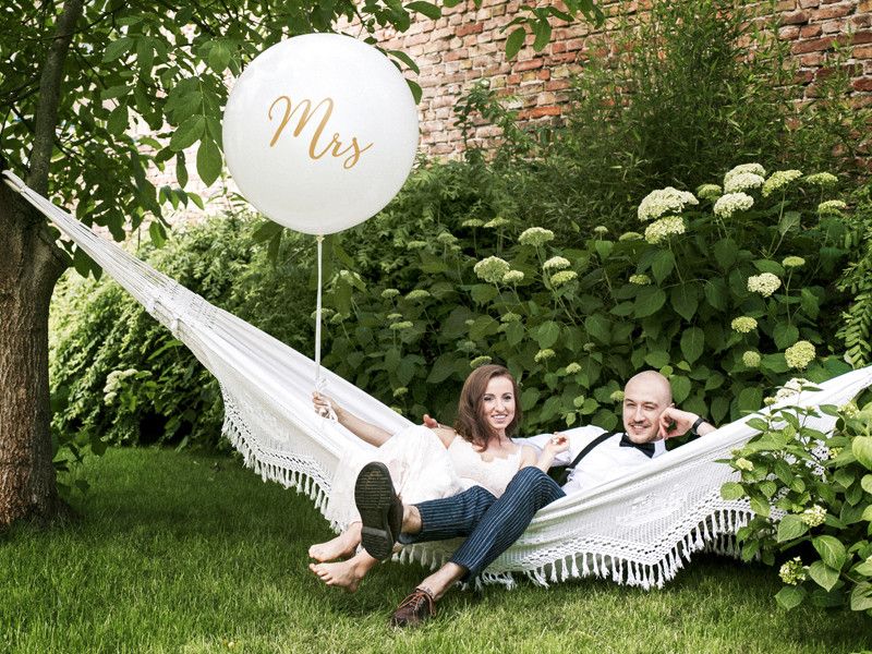 Ballong, jumbo, Mrs, vit