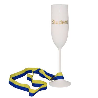 Champagneglas, Student