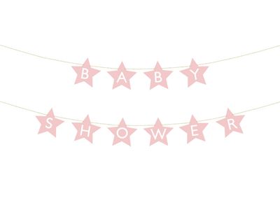 girlang rosa baby shower