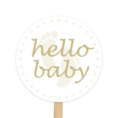 Tårtdekoration, Hello Baby