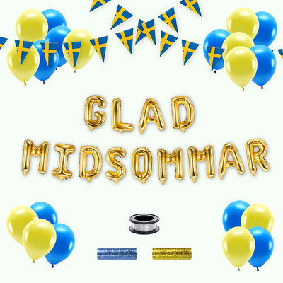 Midsommar Dekoration, Paket Standard