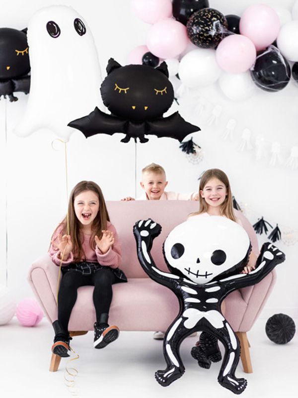 Folieballong, Halloween, Skelett