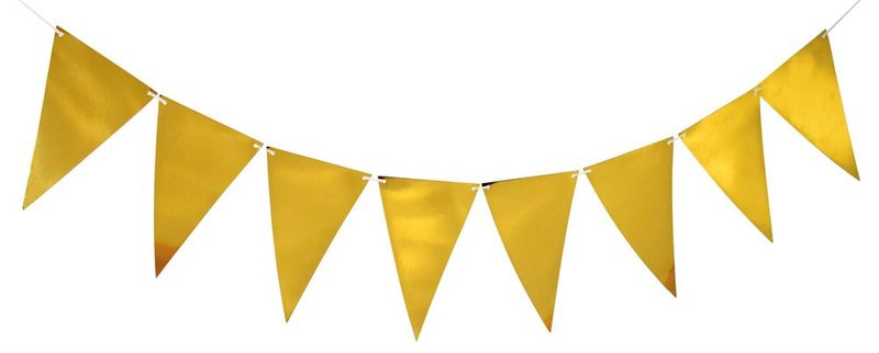 30-års fest kit, guld