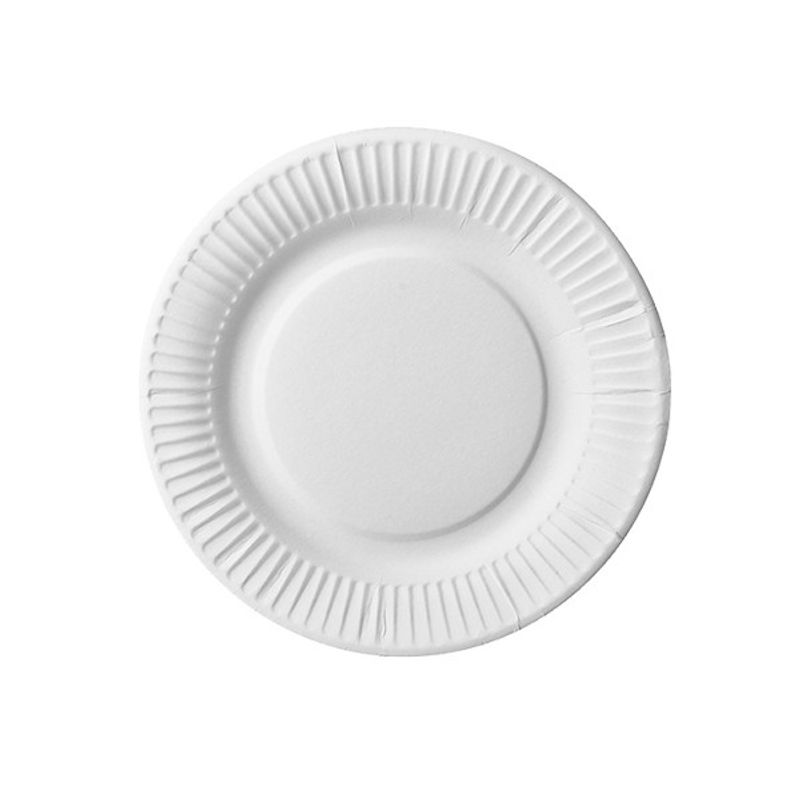 Miljövänlig pappersassiett