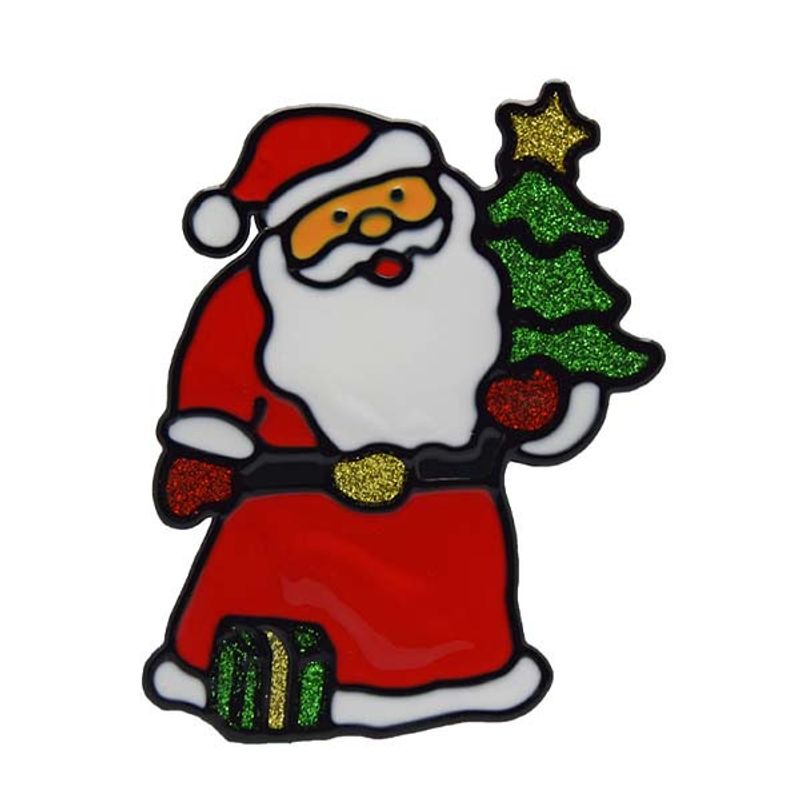 Fönsterdekoration jultomte