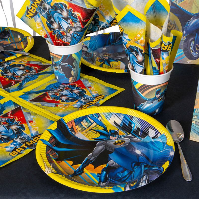 Papptallrik, Batman, 8-pack