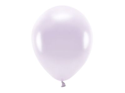 Ballong EKO, metallic ljuslila, 10-pack