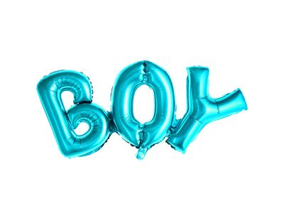 Ballong boy blå
