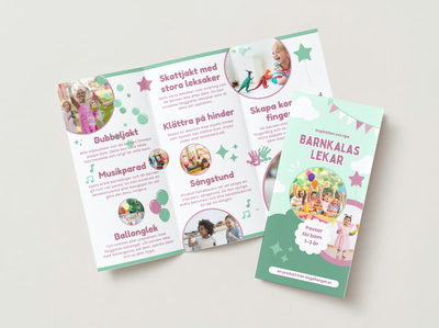 Folder, barnkalaslekar, 1-3 år