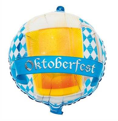 Folieballong, Oktoberfest, Rund