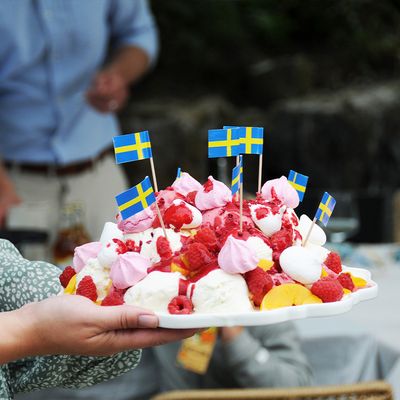 tårta svenska flaggan