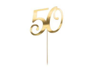Cake topper 50 års fest