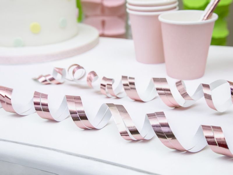 1-års kalas kit, Roséguld